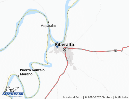 MICHELIN Riberalta map - ViaMichelin