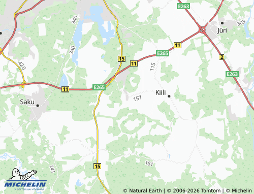 Mappa MICHELIN Sausti - ViaMichelin