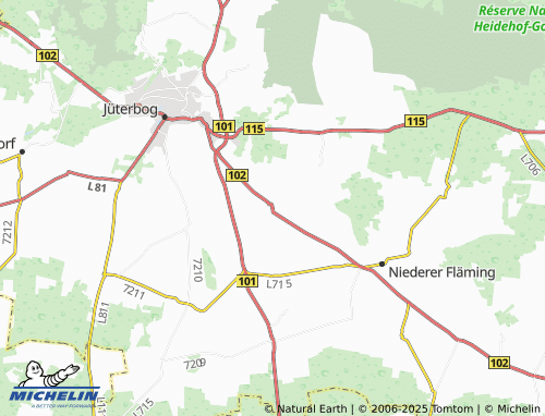 MICHELIN Hohengörsdorf map - ViaMichelin