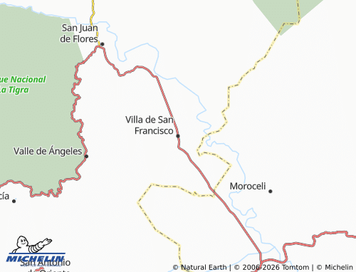 Mappa MICHELIN Villa de San Francisco - ViaMichelin