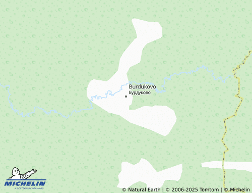 MICHELIN Burdukovo map - ViaMichelin
