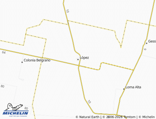 Mappa MICHELIN López - ViaMichelin