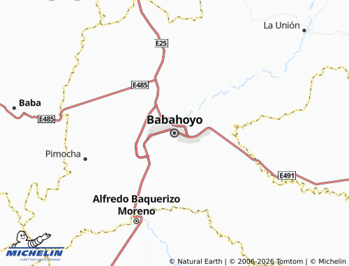 Mapa MICHELIN Babahoyo - ViaMichelin