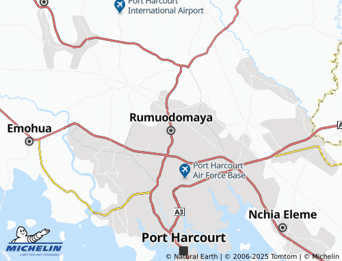 MICHELIN Rumuodomaya map - ViaMichelin