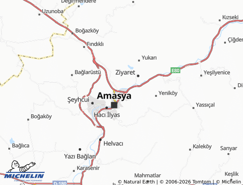 MICHELIN Ellibeşevler map - ViaMichelin