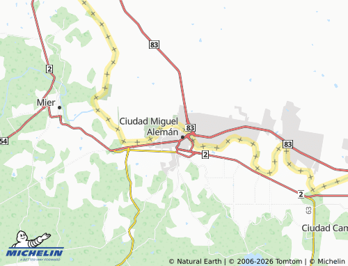 Mappa MICHELIN Niños Héroes - ViaMichelin