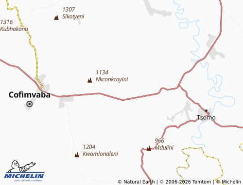 MICHELIN-Landkarte KwaKwebulana - ViaMichelin