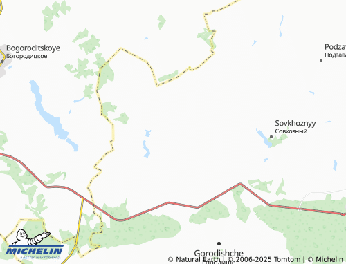 MICHELIN Shakhovo map - ViaMichelin