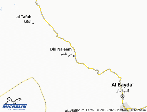 Mapa MICHELIN Dhi Na'eem - ViaMichelin