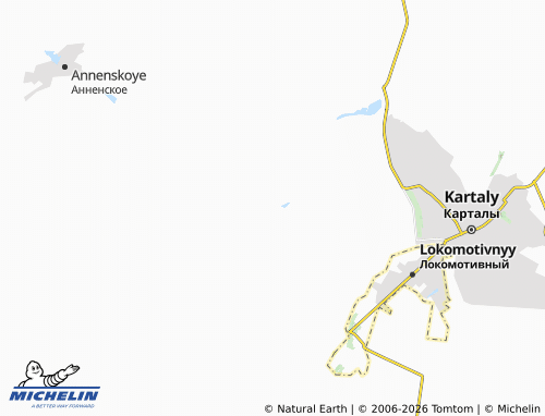 MICHELIN-Landkarte Krasnotal - ViaMichelin