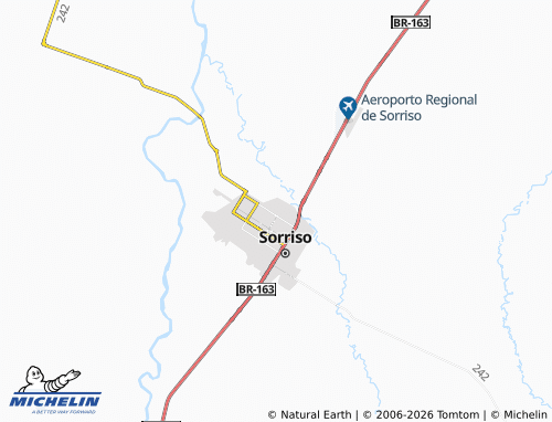 MICHELIN Recanto dos Pássaros map - ViaMichelin