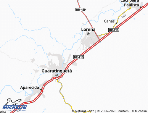 Mapa MICHELIN Rio Comprido - ViaMichelin