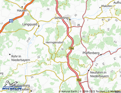 Carte MICHELIN Birnbach - ViaMichelin