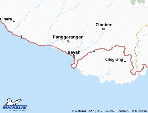 Mapa MICHELIN Bayah - ViaMichelin