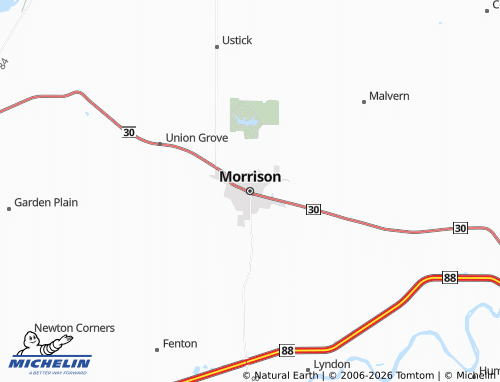 Mapa MICHELIN Morrison - ViaMichelin