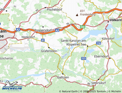 Carte MICHELIN Wölfnitz - ViaMichelin