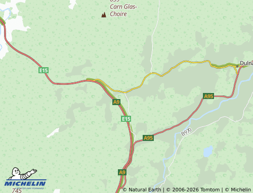 Carte MICHELIN Carrbridge - ViaMichelin