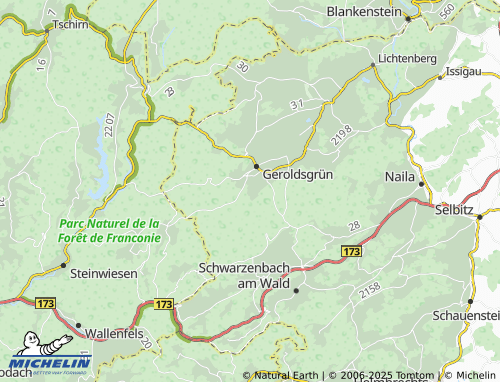 MICHELIN Hertwegsgrün map - ViaMichelin