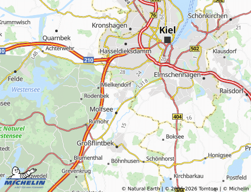 MICHELIN Rammsee map - ViaMichelin