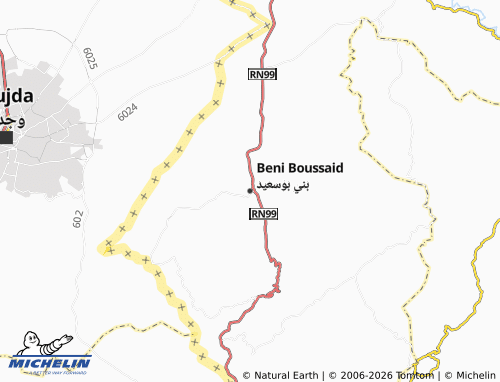 MICHELIN Bani Busa'eed map - ViaMichelin
