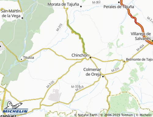 MICHELIN-Landkarte Nuevo Chinchón - ViaMichelin