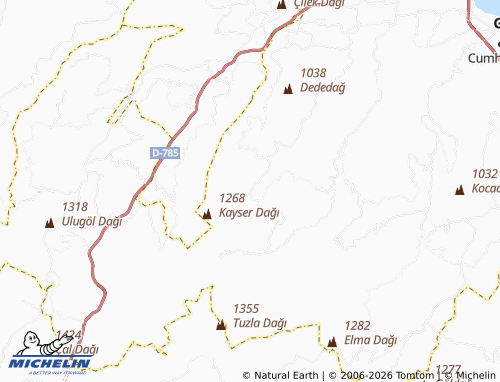 MICHELIN-Landkarte Güzelyurt - ViaMichelin