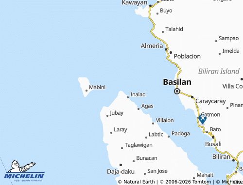 MICHELIN Caroyocan map - ViaMichelin