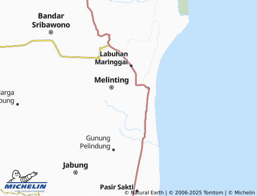 MICHELIN Tanjung Aji map - ViaMichelin