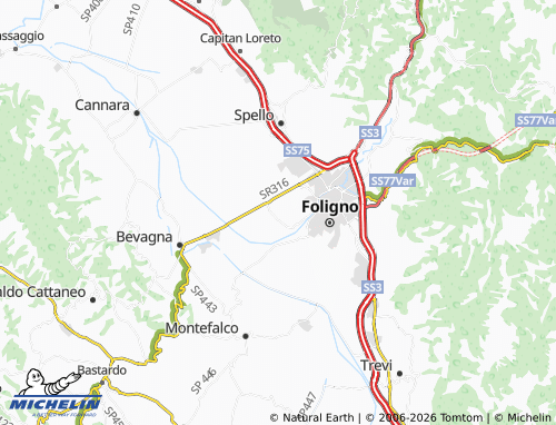 Carte MICHELIN Maceratola - ViaMichelin
