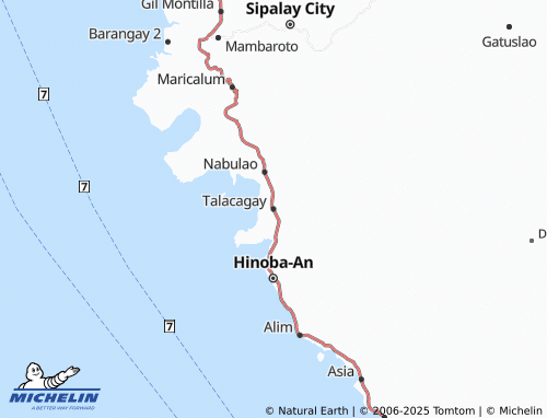 MICHELIN Talacagay map - ViaMichelin