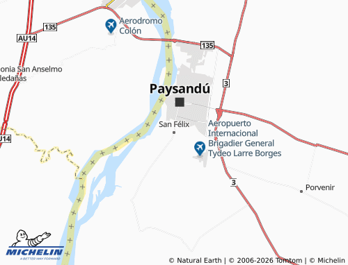 Mapa MICHELIN San Félix - ViaMichelin