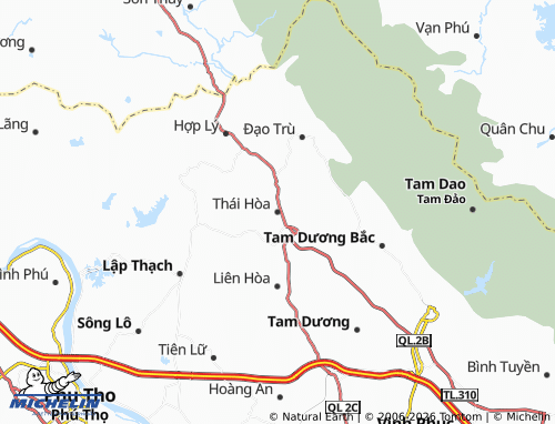 MICHELIN Thái Hòa map - ViaMichelin