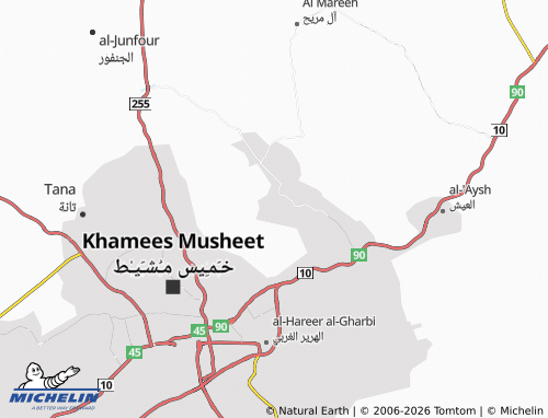 MICHELIN-Landkarte al-Khaleej - ViaMichelin