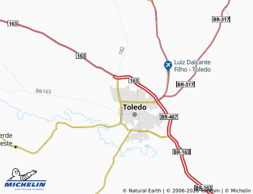 Mapa MICHELIN Tocantins - ViaMichelin
