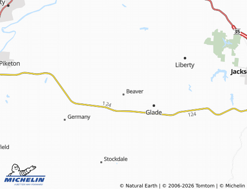 Mapa MICHELIN Beaver - ViaMichelin