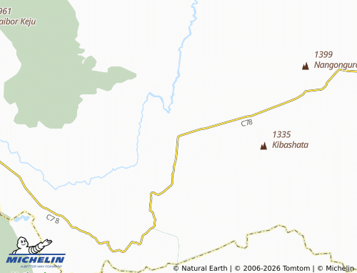 Mappa MICHELIN Lodungokwe - ViaMichelin