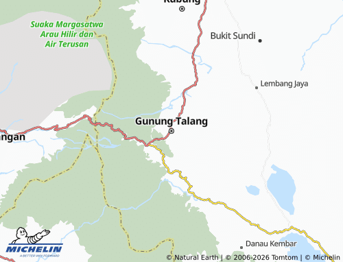 Mapa MICHELIN Gunung Talang - ViaMichelin