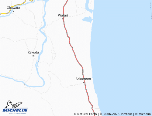 Kaart MICHELIN Yamashita - ViaMichelin