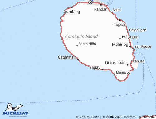 MICHELIN Catarman map - ViaMichelin