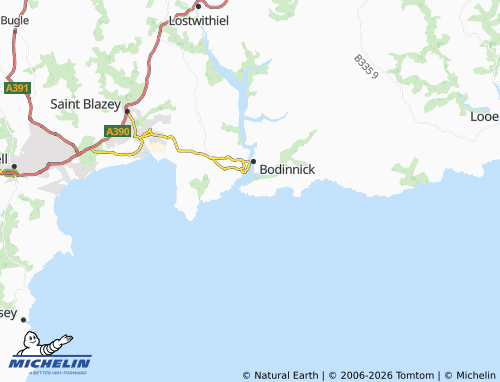 MICHELIN Polruan map - ViaMichelin