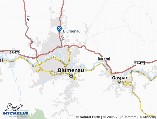 Mappa MICHELIN Nova Esperança - ViaMichelin