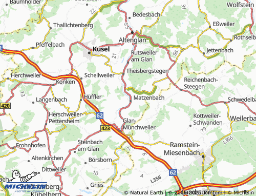 MICHELIN-Landkarte Eisenbach - ViaMichelin
