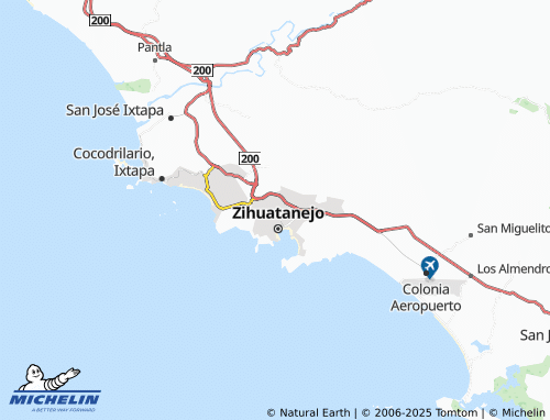 MICHELIN Colonia Linda Vista map - ViaMichelin