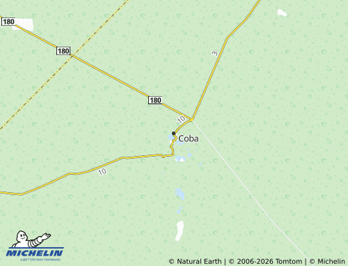 Mappa MICHELIN Coba - ViaMichelin