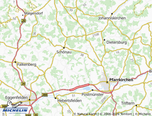 MICHELIN Polting map - ViaMichelin