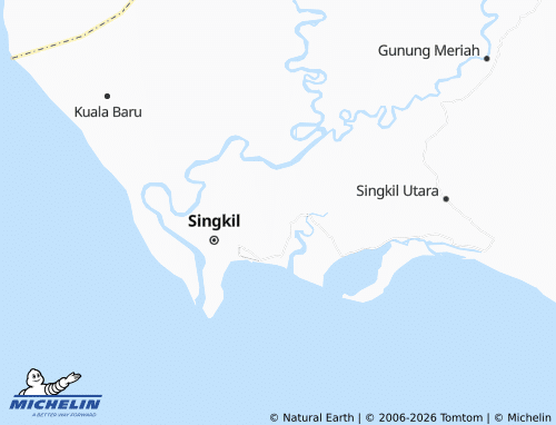 MICHELIN Selok Aceh map - ViaMichelin