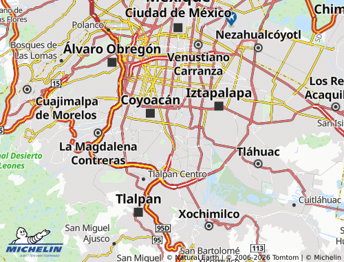 Mapa MICHELIN El Centinela - ViaMichelin