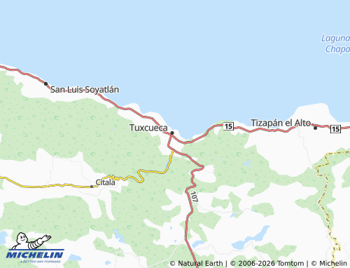 Mapa MICHELIN El Verde - ViaMichelin