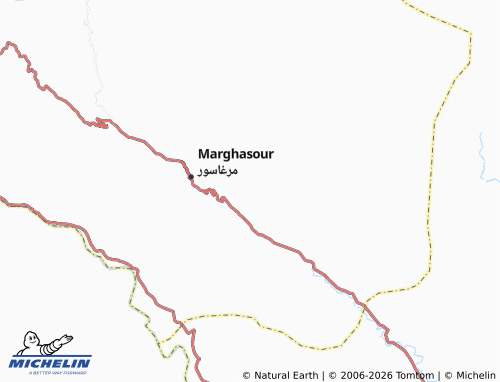 MICHELIN Khoshkan map - ViaMichelin