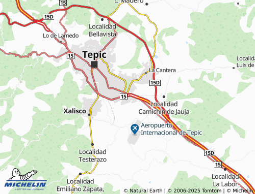 MICHELIN Bonaterra Habitat Residencial map - ViaMichelin